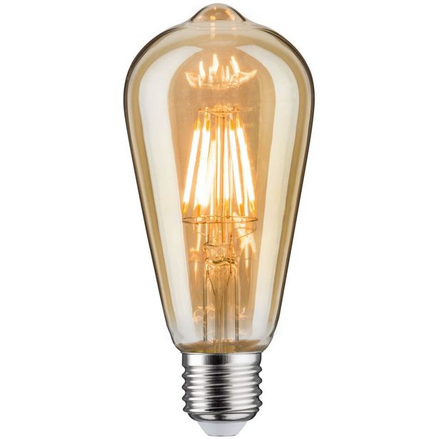 LED-lamppu Paulmann Vintage Edition Corn, ST64, E27, 680lm, 6,5W, 2500K, kulta
