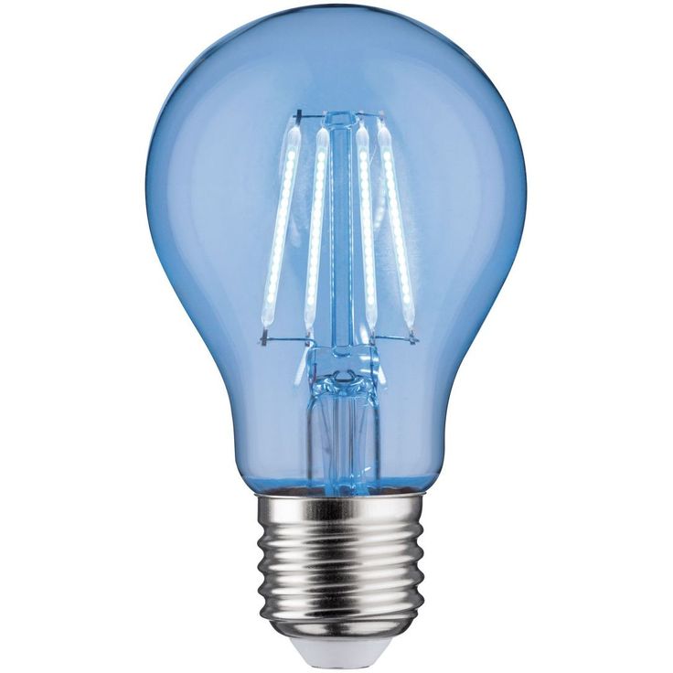 LED-filamenttilamppu Paulmann Pear, E27, 40lm, 2.2W, 1000K, sininen