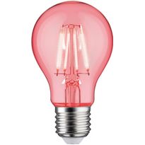 LED-filamenttilamppu Paulmann Pear, E27, 40lm, 1.3W, 1000K, punainen
