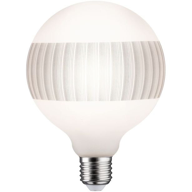 LED-rengaspeililamppu Paulmann Modern Classic Edition Globe, E27, 340lm, 4.5W, 2600K, himmennettävä, valkoinen