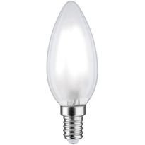 LED-kynttilälamppu Paulmann Candle, E14, 470lm, 5W, 6500K, filamentti, himmennettävä, matta