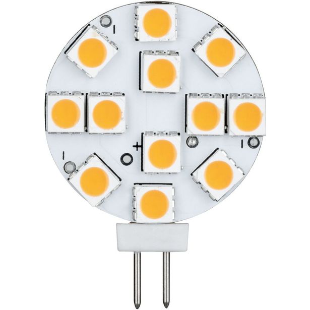 LED-lamppu Paulmann Pin Base, 12V, G4, 270lm, 3.2W, 2700K, valkoinen