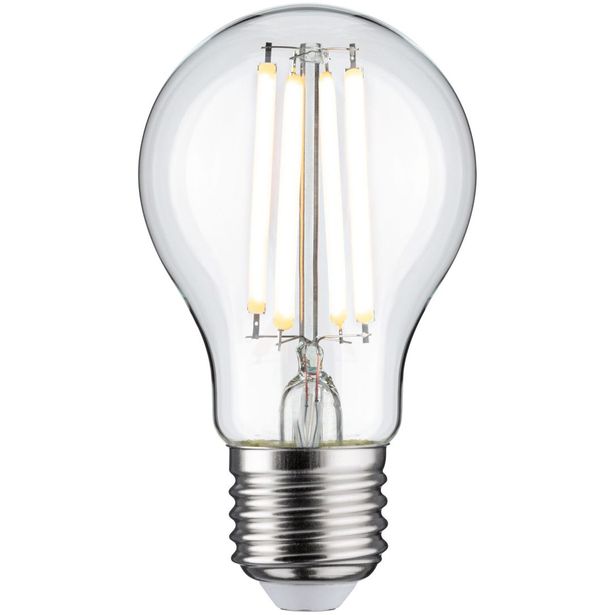 LED-filamenttilamppu Paulmann Pear, E27, 806lm, 7W, säädettävä värilämpötila, kirkas