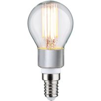 LED-filamenttilamppu Paulmann Drop, E14, 470lm, 5W, säädettävä värilämpötila, kirkas