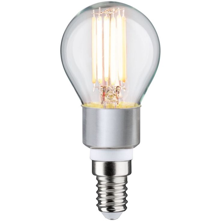 LED-filamenttilamppu Paulmann Drop, E14, 470lm, 5W, säädettävä värilämpötila, kirkas