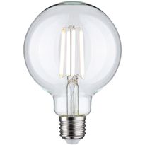 LED-filamenttilamppu Paulmann Globe, G95, E27, 806lm, 7W, säädettävä värilämpötila, kirkas