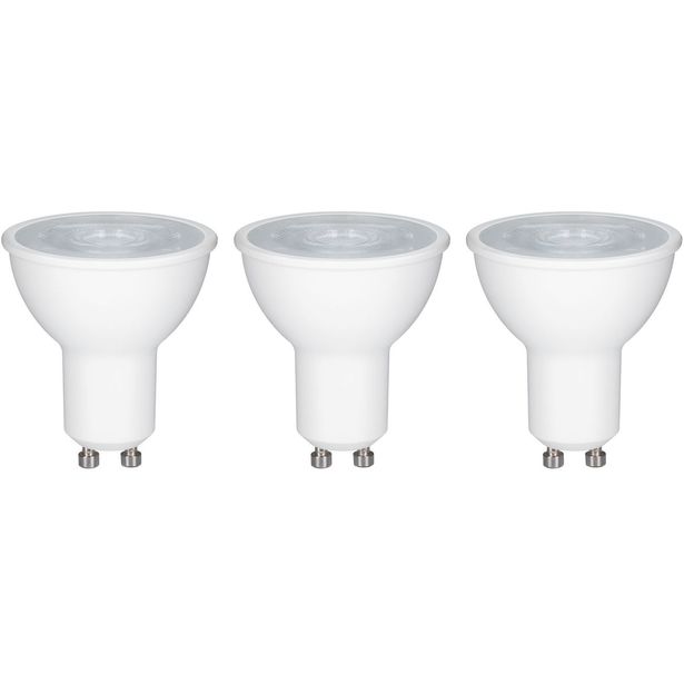 LED-kohdelamppu Paulmann Choose Reflector, GU10, 460lm, 6.5W, 2700K, himmennettävä, valkoinen, 3kpl