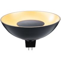LED-kohdelamppu Paulmann Reflector, 12V, GU5.3, 170lm, 4.9W, 1900K, musta/kulta