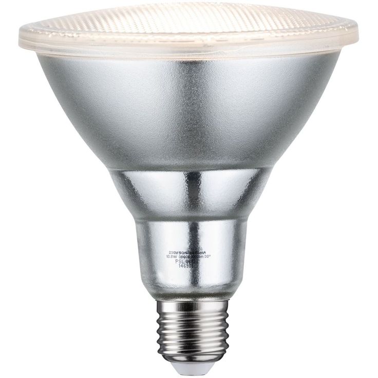 LED-kohdelamppu Paulmann Reflector, PAR38, 1000lm, 13.8W, 3000K, himmennettävä, hopea