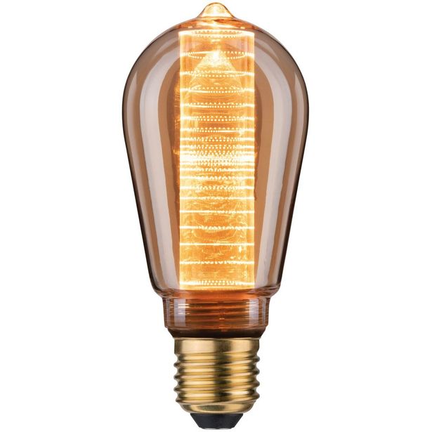 LED-lamppu Paulmann Inner Glow Edition Corn Corn Ring, E27, 120lm, 3.6W, 1800K, himmennettävä, kulta