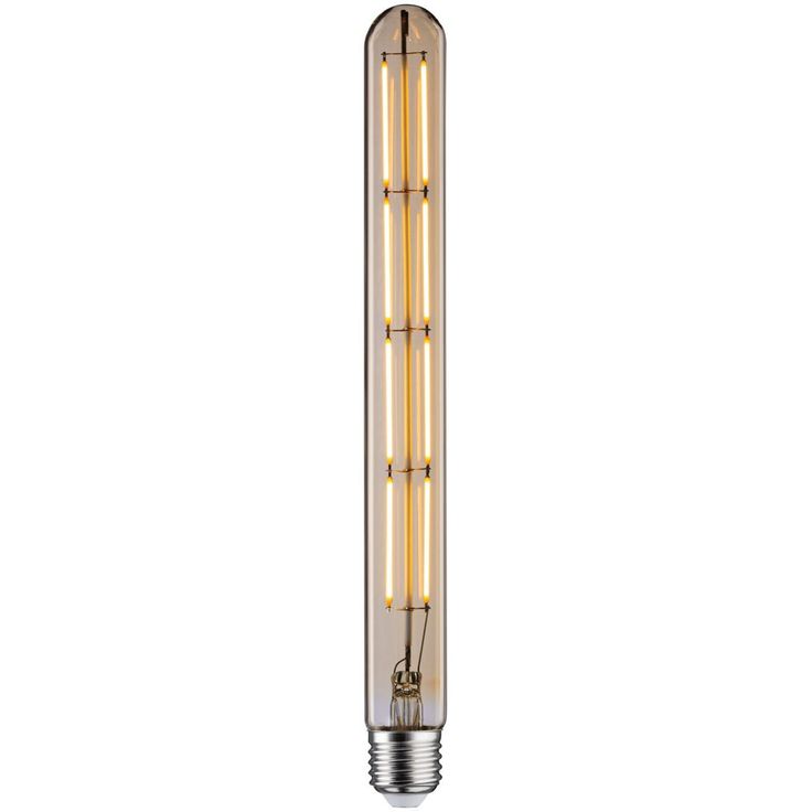 LED-putki Paulmann 1879 Edition Tube, E27, 806lm, 8.5W, 2500K, filamentti, himmennettävä, kulta