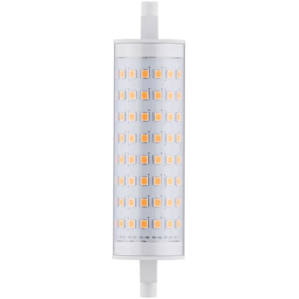 LED-putki Paulmann Tube, R7s, 118mm, 1521lm, 13W, 2700K, himmennettävä, kirkas