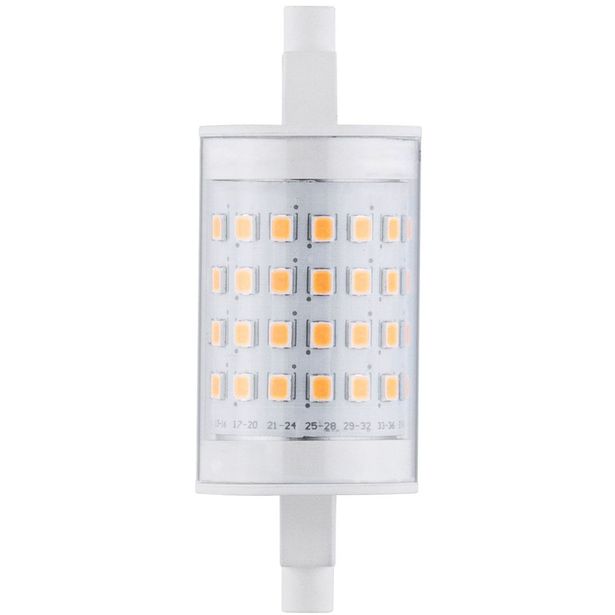 LED-putki Paulmann Tube, R7s, 78mm, 1055lm, 9W, 2700K, himmennettävä, kirkas