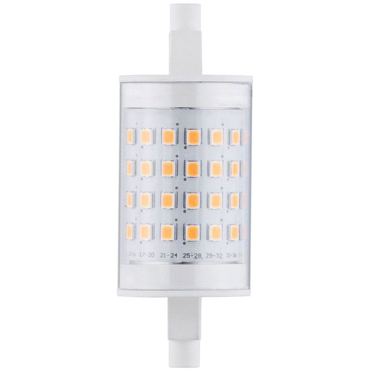 LED-putki Paulmann Tube, R7s, 78mm, 1055lm, 9W, 2700K, himmennettävä, kirkas