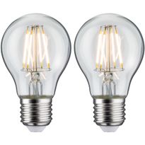 LED-filamenttilamppu Paulmann Pear, E27, 470lm, 5W, 2700K, kirkas, 2kpl