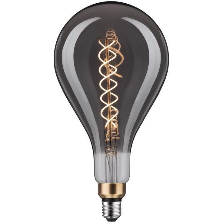 LED-filamenttilamppu Paulmann 1879 Edition BigDrop, E27, 200lm, 7W, 1800K, himmennettävä, savulasi