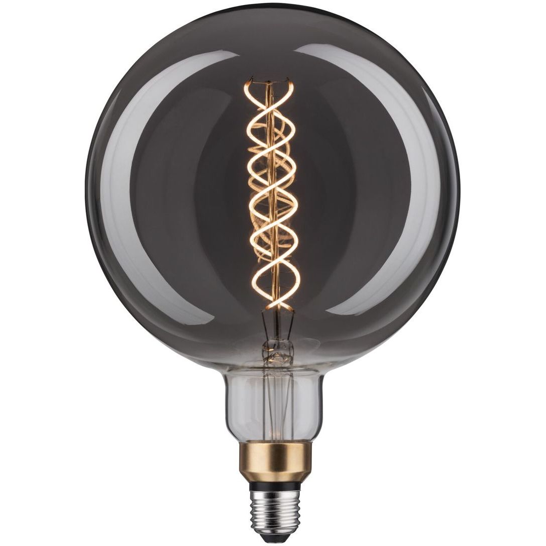 LED-filamenttilamppu Paulmann 1879 Edition BigGlobe, E27, 200lm, 7W, 1800K, himmennettävä, savulasi