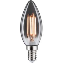 LED-kynttilälamppu Paulmann 1879 Edition Candle, E14, 145lm, 4W, 1800K, filamentti, himmennettävä, savulasi