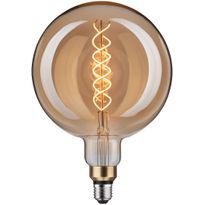 LED-filamenttilamppu Paulmann 1879 Edition BigGlobe, E27, 400lm, 7W, 1800K, himmennettävä, kulta