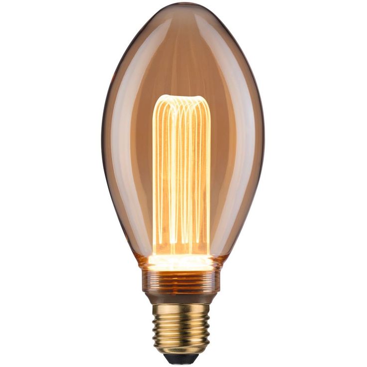 LED-lamppu Paulmann Inner Glow Edition Pear Arc, E27, 160lm, 3.5W, 1800K, kulta