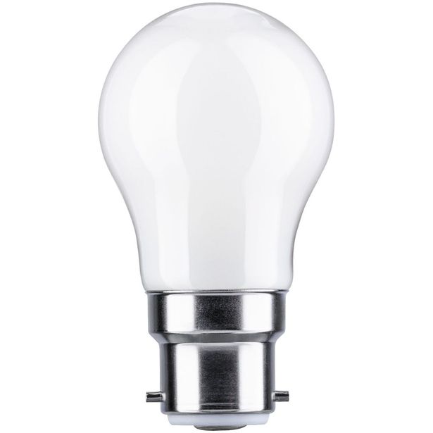 LED-lamppu Paulmann Drop, B22d, 470lm, 4.7W, 4000K, opaali