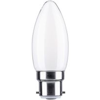 LED-lamppu Paulmann Candle, B22d, 470lm, 4.7W, 2700K, opaali