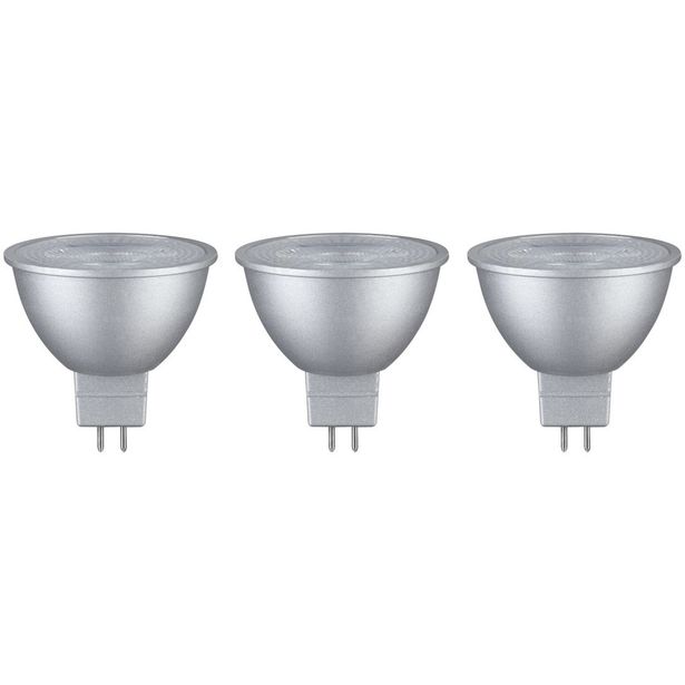 LED-kohdevalo Paulmann, 12V, GU5.3, 450lm, 6W, 2700K, 3kpl, eri värejä