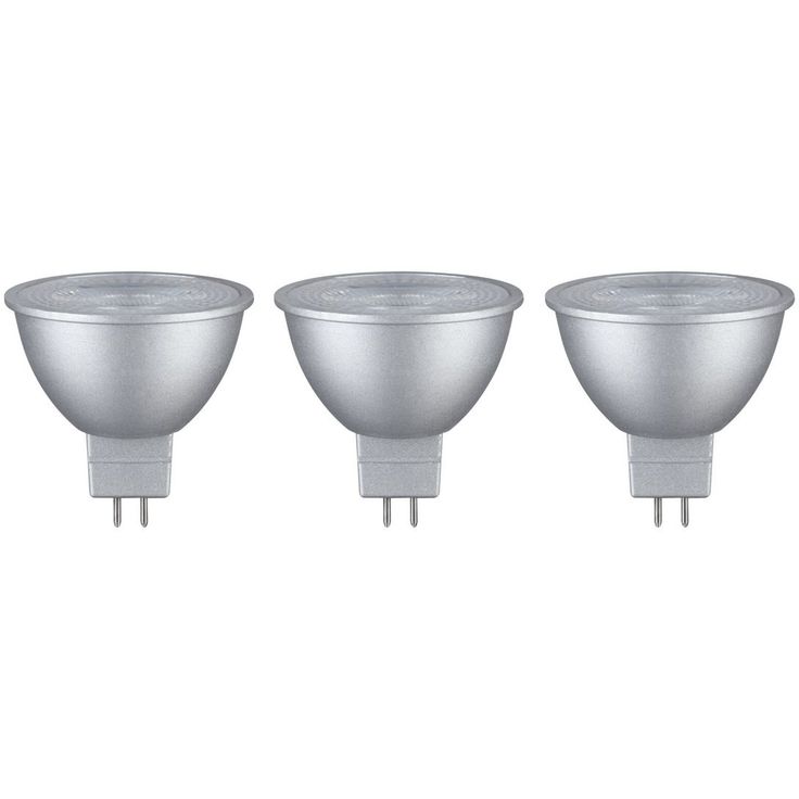 LED-kohdevalo Paulmann, 12V, GU5.3, 450lm, 6W, 2700K, 3kpl, eri värejä