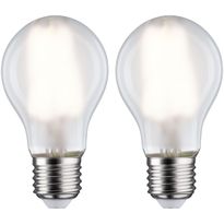LED-filamenttilamppu Paulmann Pear, E27, 806lm, 7W, 4000K, matta, 2kpl