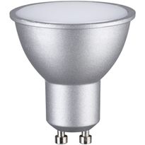 LED-kohdelamppu Paulmann Reflector, Urail-järjestelmään, GU10, 460lm, 5.7W, 2700K, mattakromi
