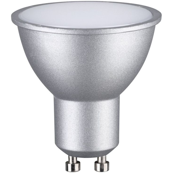 LED-kohdelamppu Paulmann Reflector, Urail-järjestelmään, GU10, 460lm, 5.7W, 2700K, mattakromi
