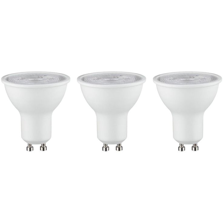 LED-kohdelamppu Paulmann Reflector, GU10, 460lm, 7W, 4000K, mattavalkoinen, 3kpl