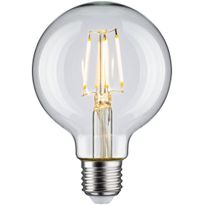 LED-filamenttilamppu Paulmann Globe, G80, E27, 470lm, 4.8W, 2700K, kirkas