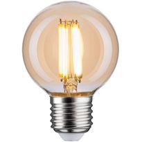 LED-filamenttilamppu Paulmann Globe, G60, E27, 780lm, 7W, 2700K, himmennettävä, kulta
