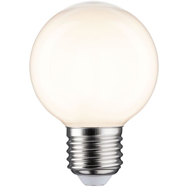 LED-filamenttilamppu Paulmann Globe, G60, E27, 780lm, 7W, 2700K, opaali
