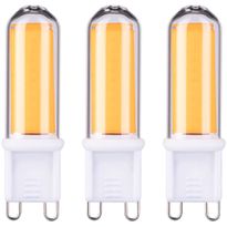 LED-pistokantalamppu Paulmann Pin Base, G9, 470lm, 4.6W, 2700K, kirkas, 3kpl