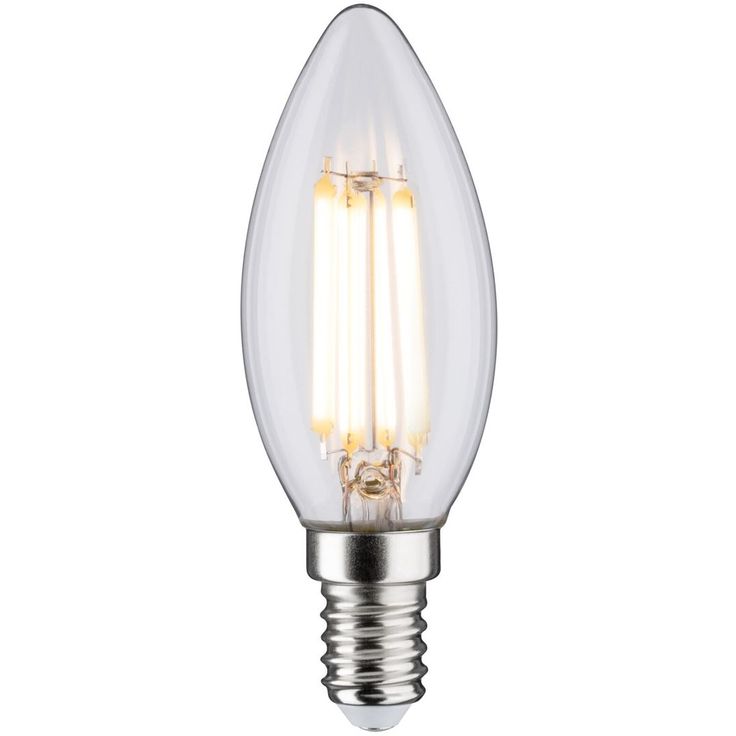 LED-kynttilälamppu Paulmann Candle, E14, 806lm, 5.9W, 2700K, filamentti, himmennettävä, kirkas