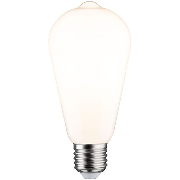 LED-lamppu Paulmann Classic Corn, ST64, E27, 806lm, 7W, 2700K, himmennettävä, opaali