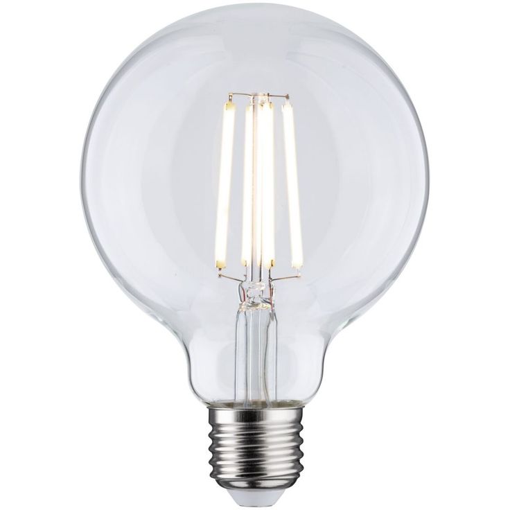 LED-filamenttilamppu Paulmann Eco-Line Globe, G95, E27, 840lm, 4W, 4000K, kirkas