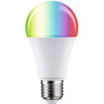 LED-älylamppu Paulmann Smart Home Zigbee 3.0 Pear, E27, 1055lm, 11W, RGBW+, himmennettävä, matta, Verkkokaupan poistotuote