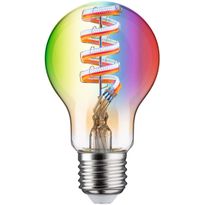 LED-älylamppu Paulmann Smart Home Zigbee 3.0 Pear, E27, 470lm, 6.3W, RGBW+, filamentti, himmennettävä, kulta
