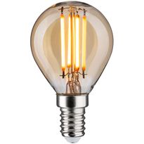 LED-lamppu Paulmann 1879 Filament Drop E14 450lm 4.9W 1800K 3-Step-Dim himmennettävä kulta