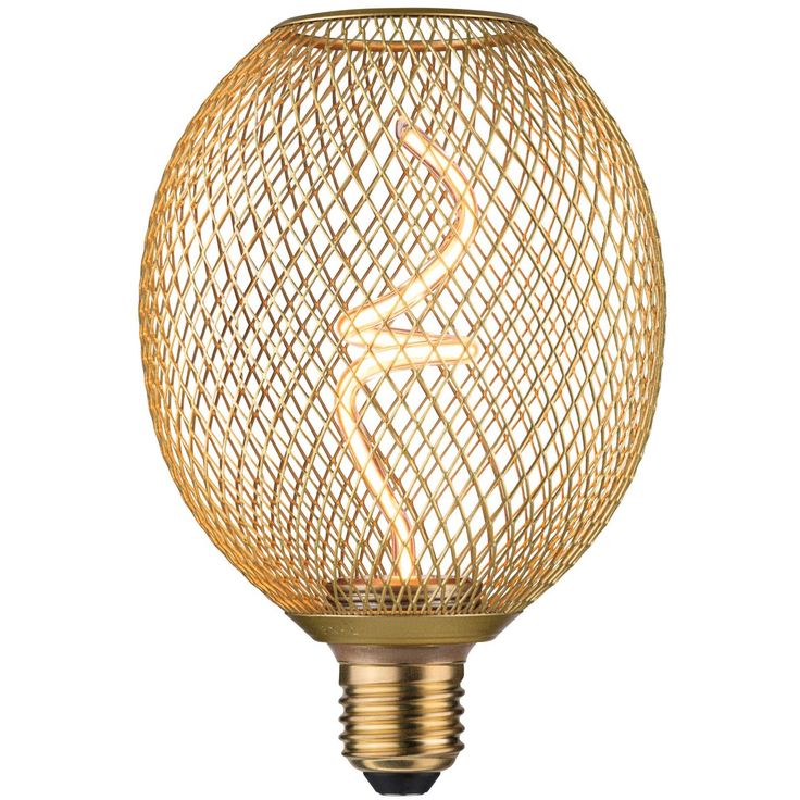 LED-lamppu Paulmann Metallic Glow Standard E27 4W 1800K himmennettävä