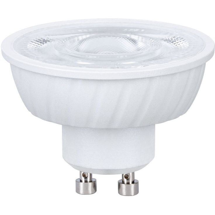 Polttimo Paulmann Standard LED Reflector GU10 Flat 37mm 550lm 4.9W 4000K, Signal-valkoinen