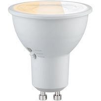 LED-polttimo Paulmann Standard 230V LED Reflector, GU10, 650lm, 6.9W, 2700 - 4000K, valintakytkimellä, himmennettävä, valkoinen