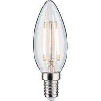 LED-kynttilälamppu Paulmann Plug &amp; Shine, E14, DC 24V, 160lm, 2W, 3000K, filamentti, himmennettävä, kirkas