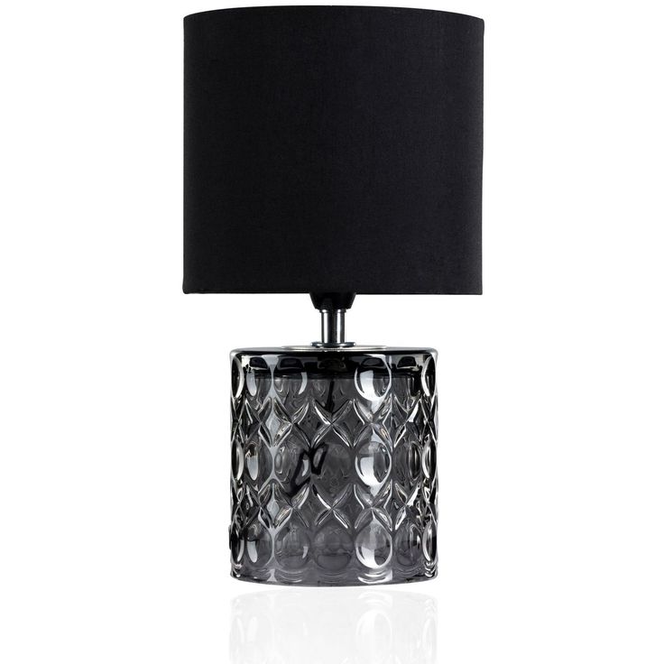 Pöytävalaisin Paulmann Pauleen Crystal Glow, E14, harmaa/musta