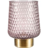 Pöytävalaisin Paulmann Pauleen Sparkling Glamour, E27, 2700K, ruskea/messinki