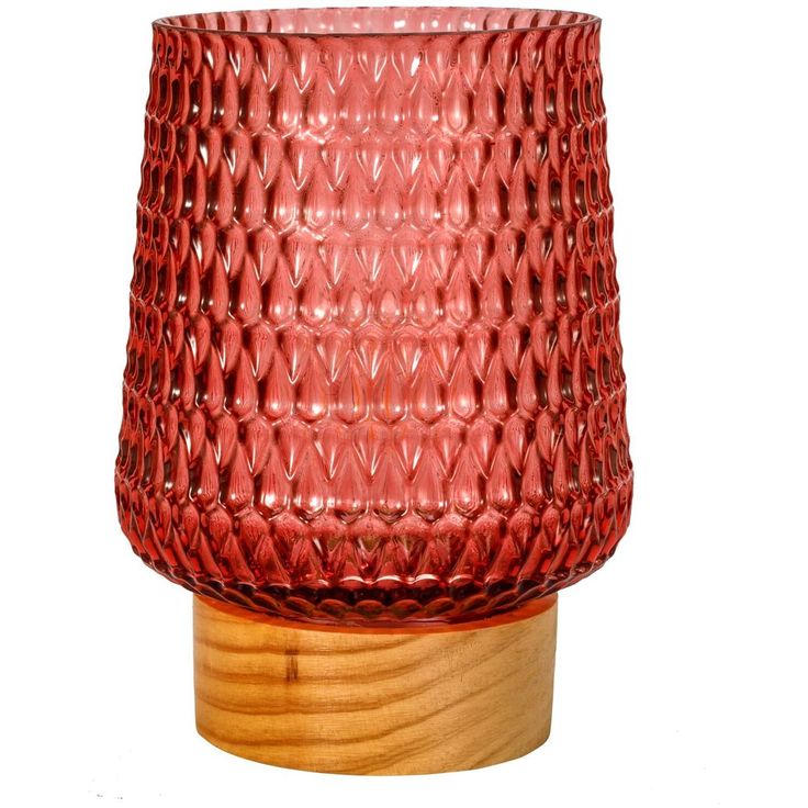 Pöytävalaisin Paulmann Pauleen Boho Shine, paristokäyttöinen, E27, 2700K, pinkki