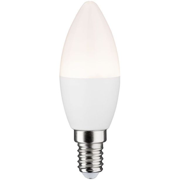 LED-älylamppu Paulmann Smart Home Zigbee Candle, E14, 400lm, 5W, 2700K, himmennettävä, matta